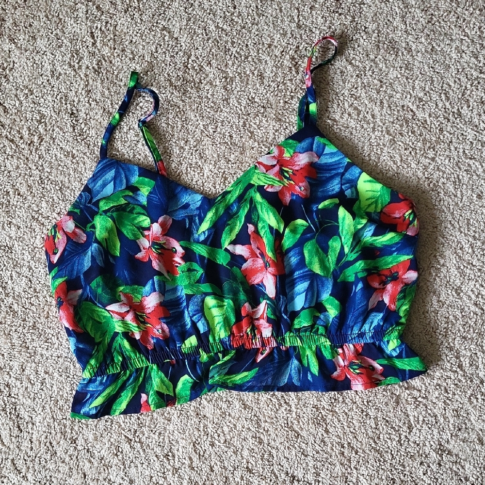 Floral Crop Top